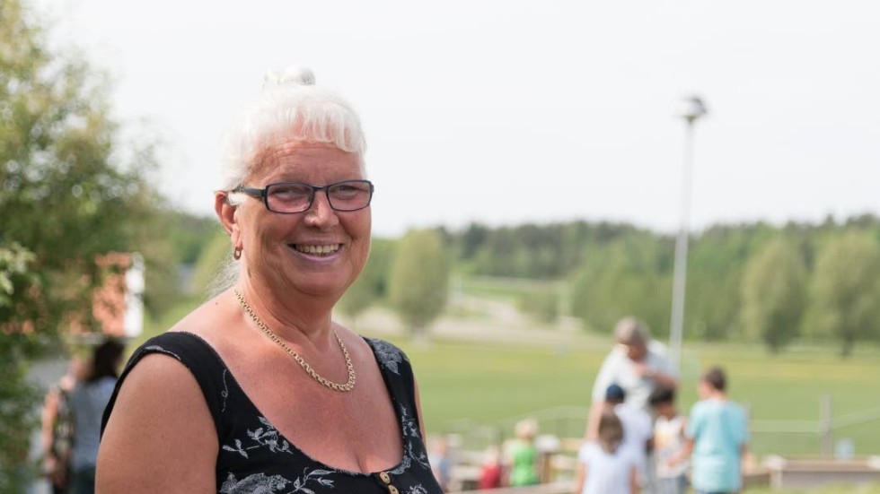 ”Lärarna i hemspråk är verkligen jätteduktiga”, säger Solveig Smedberg, förskollärare på Solkullen i Gamleby.