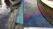 Oljeutsläpp i småbåtshamnen