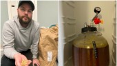 32-årige Tobias Rytterssons affärsidé jäser i källaren – driver Vallhöjden brygghus: "Blev frälst från början"