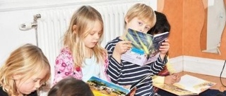 Sjuåringar satsar på läsrekord
