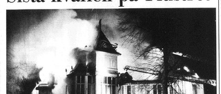 Flustret brann ned till grunden 1984