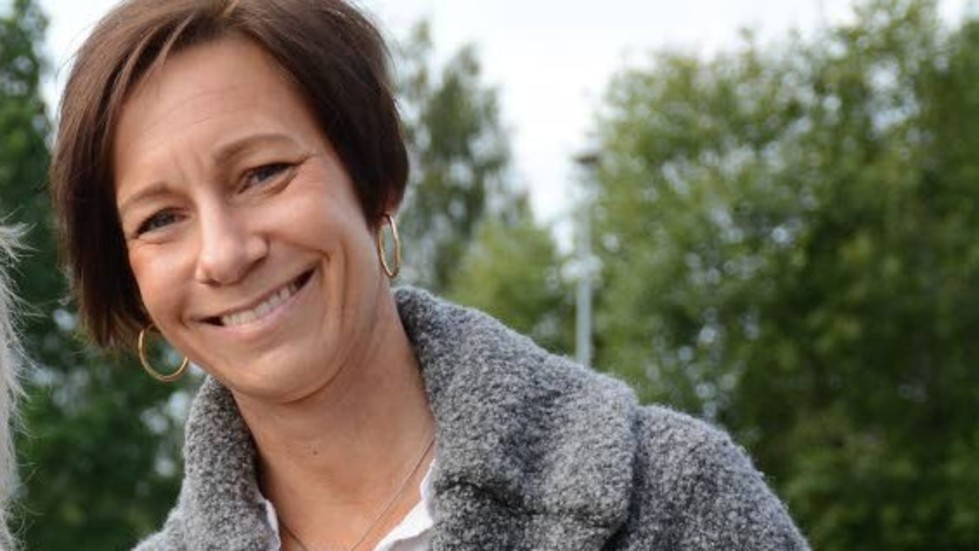 Carolina Edgren har jobbat på Vimmerby Energi och Miljö sedan 2005, nu är hon marknadschef på företaget.