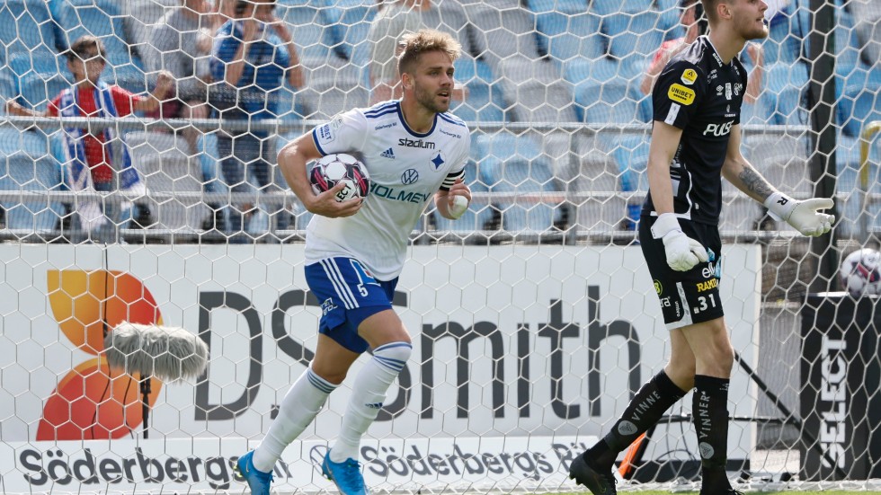 Christoffer Nyman räddade en poäng för IFK Norrköping med sina två mål mot Elfsborg.