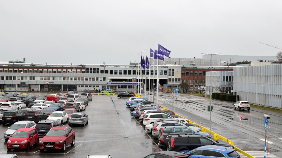 Volvo Cars fabrik i Torslanda i Göteborg. Arkivbild.