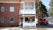 Larm om brand i flerfamiljshus