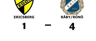 Råby/Rönö slog Ericsberg på bortaplan