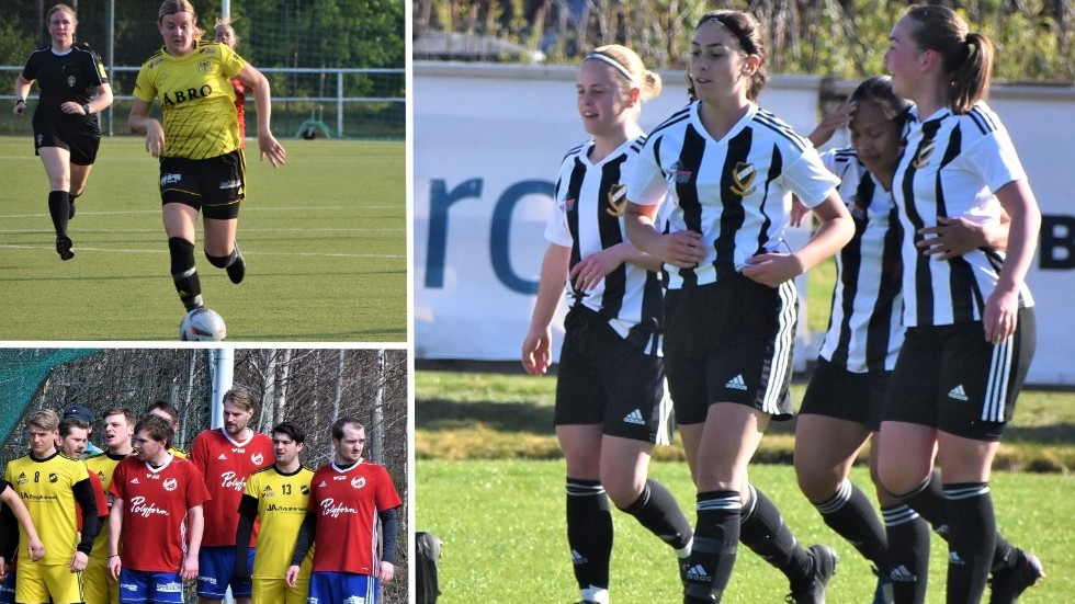 Sporten har valt ut tio intressanta matcher från den lokala fotbollen. Bland annat jagar Rimforsa IF:s damlag säsongens första poäng.