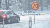 Flera olyckor när snön och halkan drog in ✓Räddningstjänstens varning: "Ge er inte ut i trafiken"