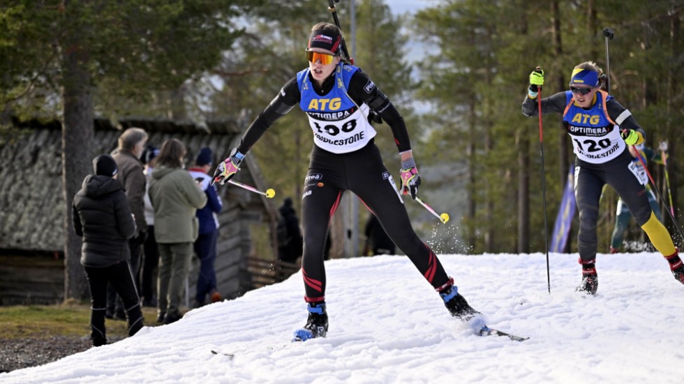 Elvira Öberg slutade tvåa i dagens sprinttävling i Idre.