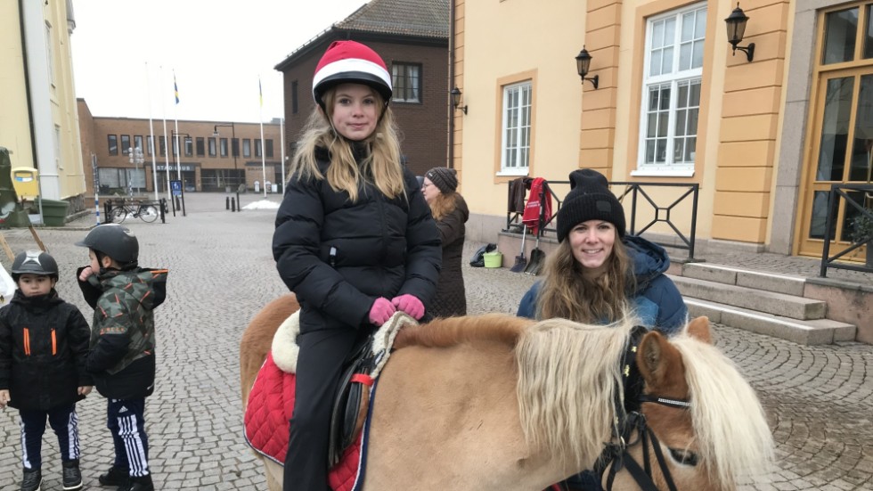 Ponnyridning i Vimmerby.
