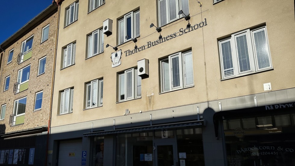 Thoren Business School har haft sin verksamhet i Linköping på Storgatan i 15 år, men nu ska skolan avvecklas.