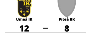 Piteå BK förlorade borta mot Umeå IK