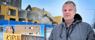 Graffitin: "Kiruna dör... slåss" har återuppstått efter 43 år