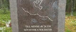 Krigsfångar – inte Sovjet – hedras i Luleå