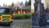 Familjens hus brann ned till grunden – för andra gången: "Är helt ofattbart, går inte att ta in"