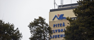Fem av sex vårdplatser bemannade på Piteå sjukhus