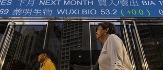 Nedåt i Hongkong – trots schweizisk bankaffär