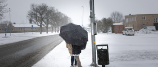 Snöfallet har dragit in över Uppsala – här är prognosen