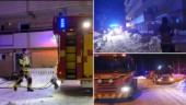 Man i 30-årsåldern har gripits efter källarbranden på Morö Backe – polisen misstänker att branden var anlagd