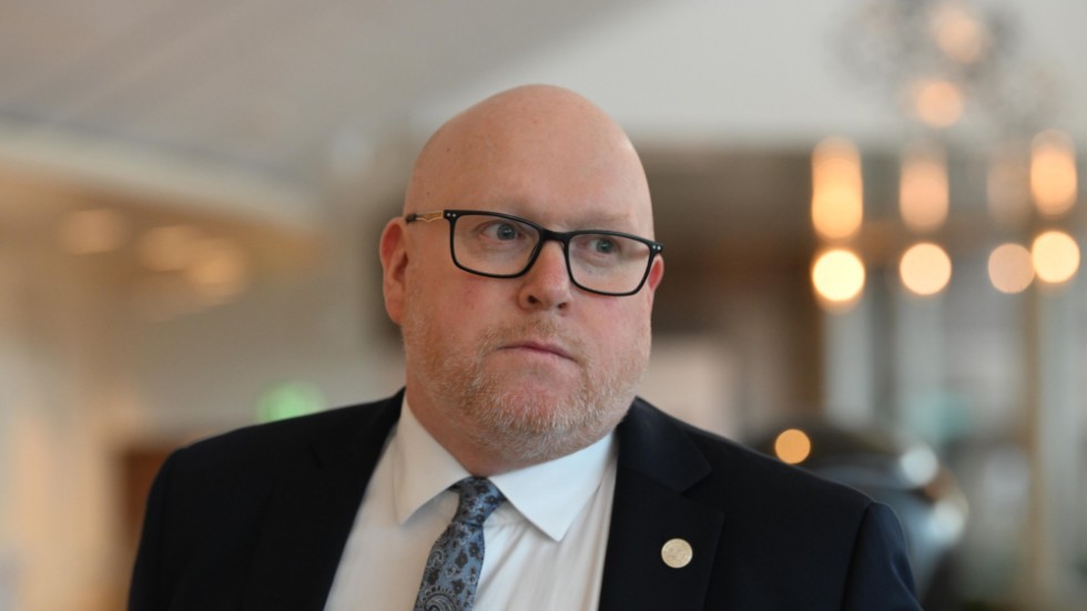 Arbetsmarknadsutskottets ordförande Magnus Persson (SD).