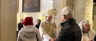 Nya biskopen Erik Eckerdal på plats – så välkomnades han i Visby • "Känns fantastiskt"
