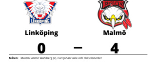 Linköping föll mot Malmö på hemmaplan