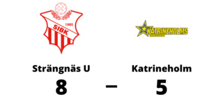 Förlust för Katrineholm mot Strängnäs U med 5-8