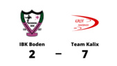 Segern mot IBK Boden gör Team Kalix till serieledare