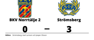 Strömsberg vann klart mot BKV Norrtälje 2 på Norrtälje IP