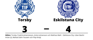 Eskilstuna City vann efter tolv matcher i rad utan seger