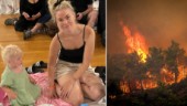 Familjen flydde bränderna: "En riktig mardröm"