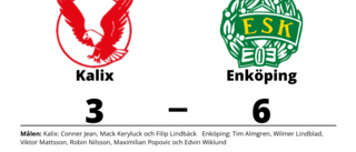 Seger med 6-3 för Enköping mot Kalix