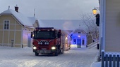 Larm om brand i centrala Piteå