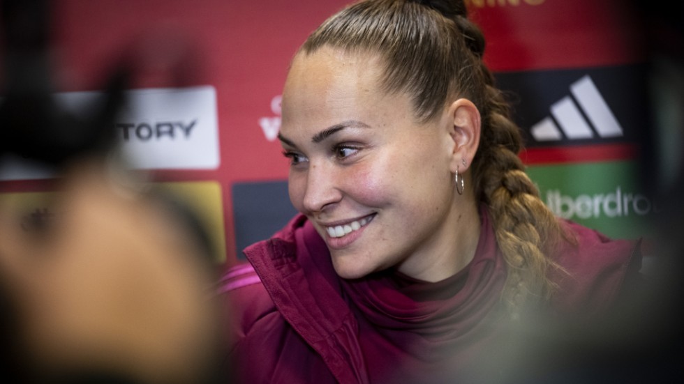 Spanska världsmästaren Irene Guerrero lämnar Atlético Madrid för Manchester United. Arkivbild.