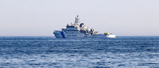 Finska kustbevakningen i övning i Bottenviken