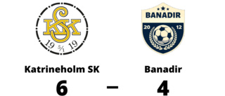 Katrineholm SK vann mot Banadir