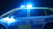 Falsk blåljusbil togs av polisen