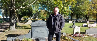 Farliga gravstenar på kyrkogårdar i pastoratet