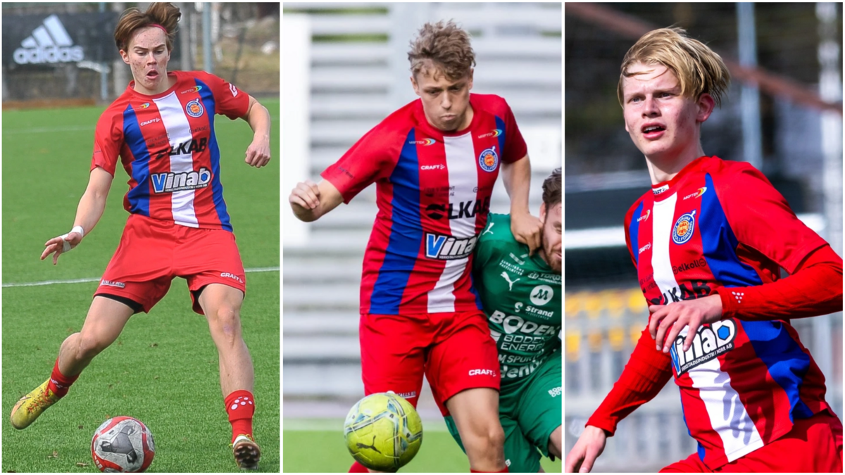 Kiruna FF förlänger med hemvävd trio