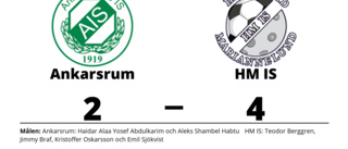 Mål av Haidar Alaa Yosef Abdulkarim och Aleks Shambel Habtu räckte inte för Ankarsrum