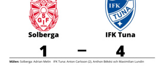 IFK Tuna vann borta mot Solberga