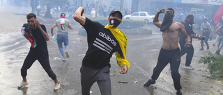 Rasande protester efter dödlig sjukhusexplosion