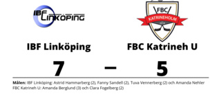 IBF Linköping segrare hemma mot FBC Katrineh U