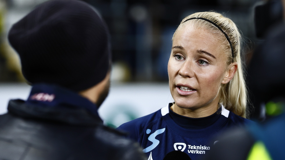 Avslutningsmatchen mot Kristianstad blev Stina Lennartssons sista i LFC-tröjan. 