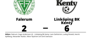 Linköping BK Kenty tog kommandot från start mot Falerum
