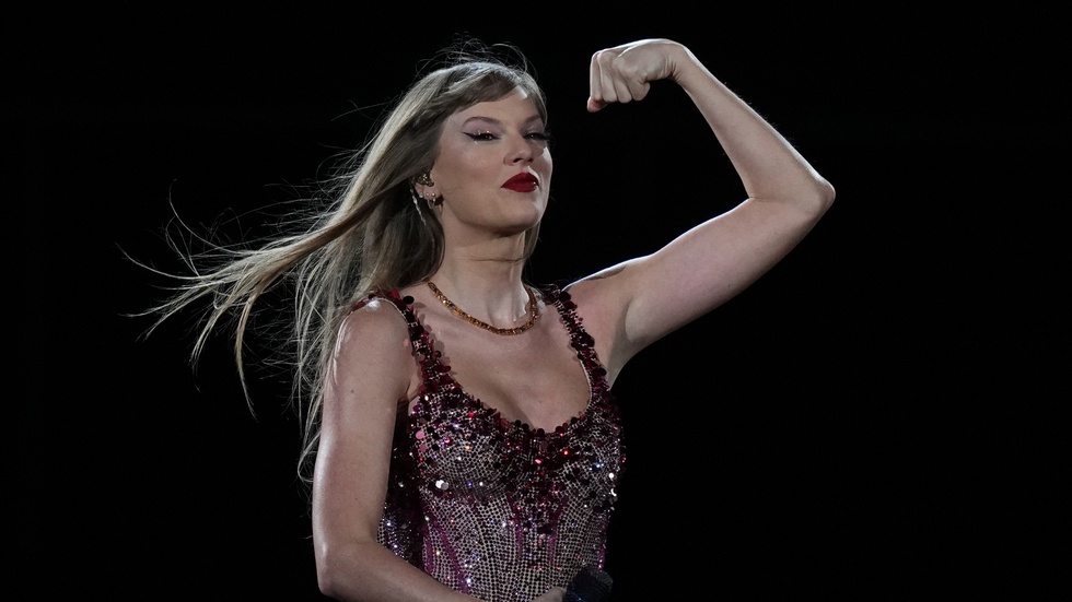Taylor Swift är årets person enligt Time Magazine. Arkivbild.