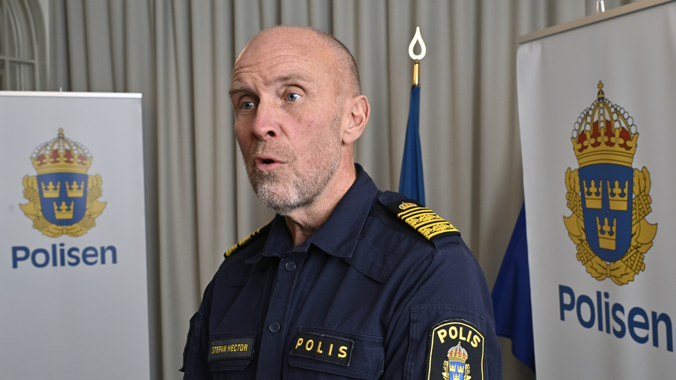 Stefan Hector, ny biträdande rikspolischef.