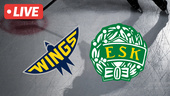 ESK hockey mötte Wings Arlanda på bortaplan