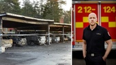 Anlagda bilbränder i Umeå – sju fordon totalförstörda