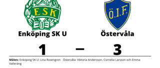 Klar seger för Östervåla mot Enköping SK U på Korsängen